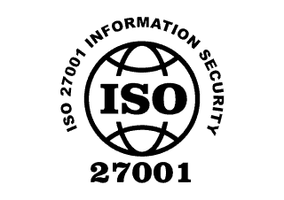 ISO 27001 Information Security certified